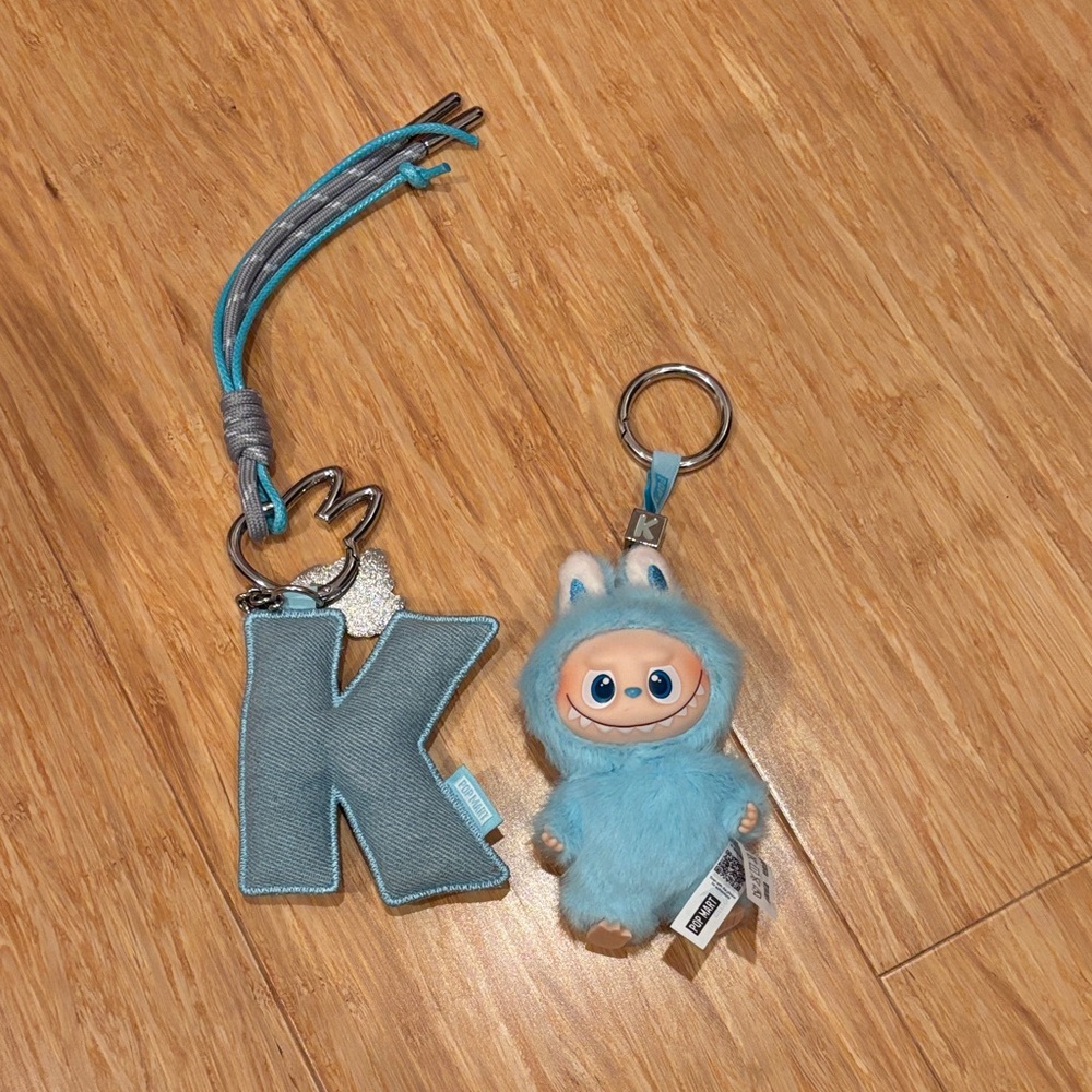 Labubu and K Keychain